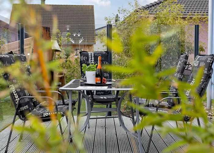 Fh Blaue Haus Am Peenestrom 度假居 佩讷明德